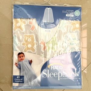 Halo Sleepsack size L grey 100% cotton TOG 0.5 brand new in original package